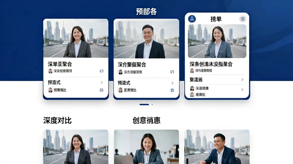 sihu 综合门户首页全貌，展示资讯流、榜单卡片与深度对比区块的整体布局